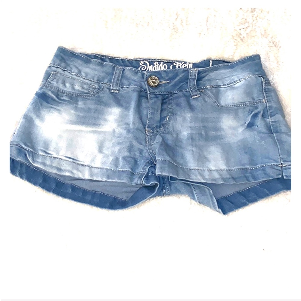indigo rein jean shorts